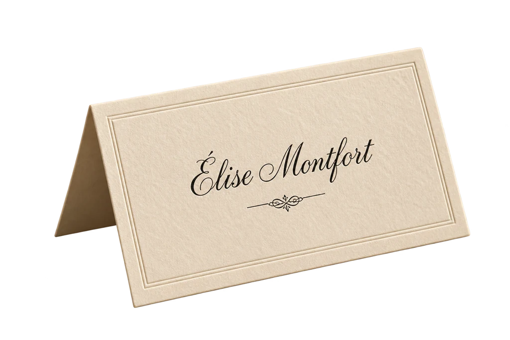 La carte de placement