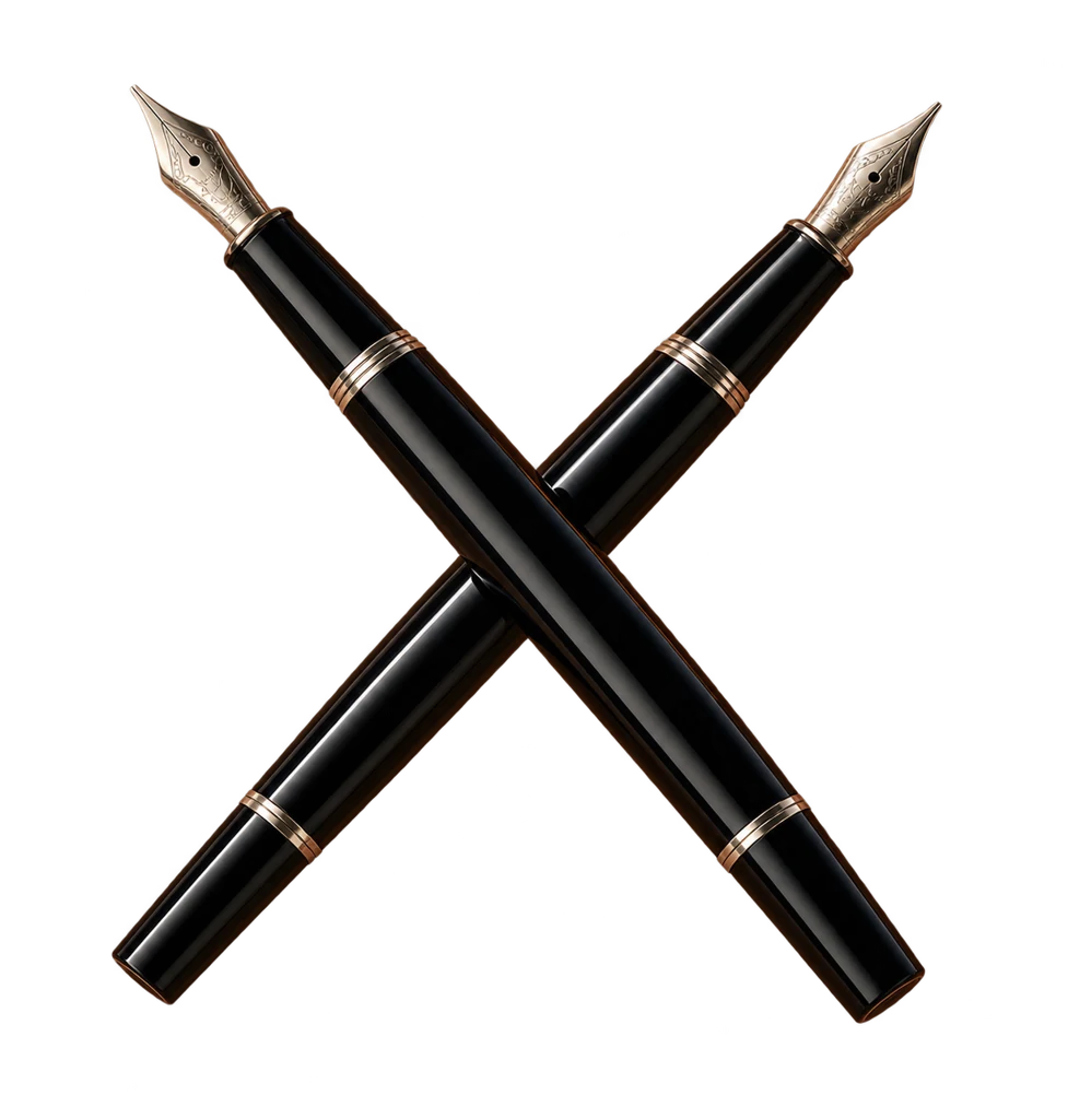Les deux stylos