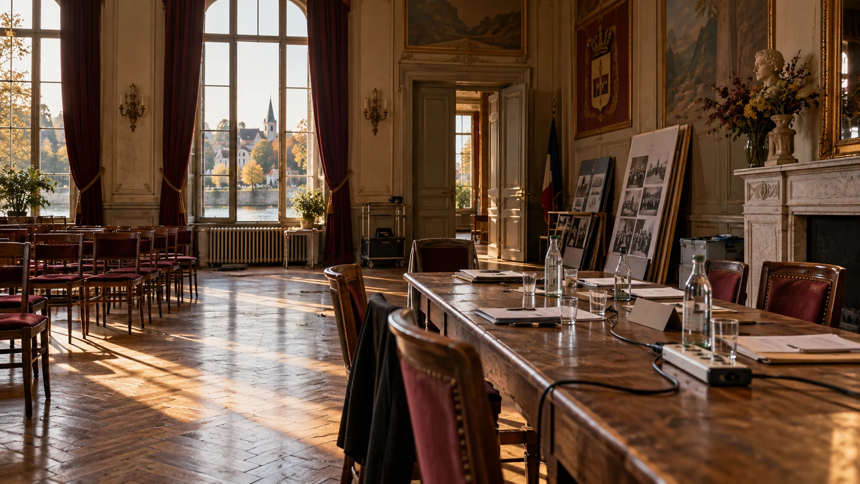 Évocation visuelle du lieu d’ouverture du roman