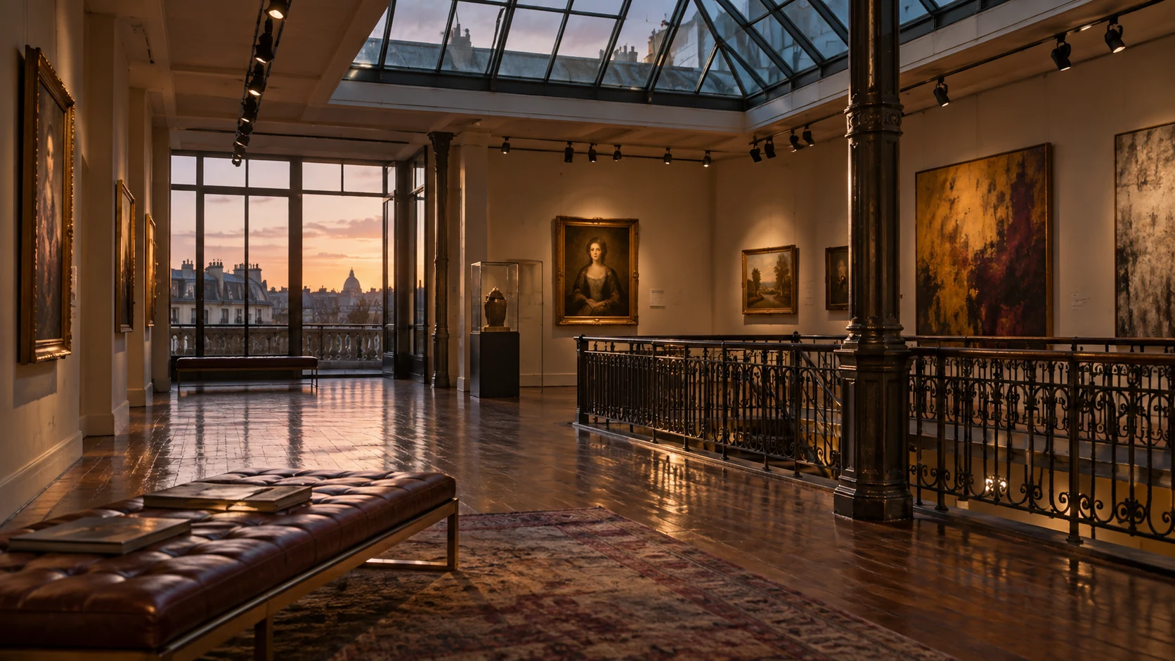 Évocation visuelle du lieu d’ouverture du roman