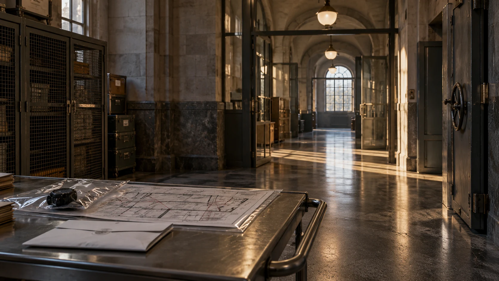 Évocation visuelle du lieu d’ouverture du roman