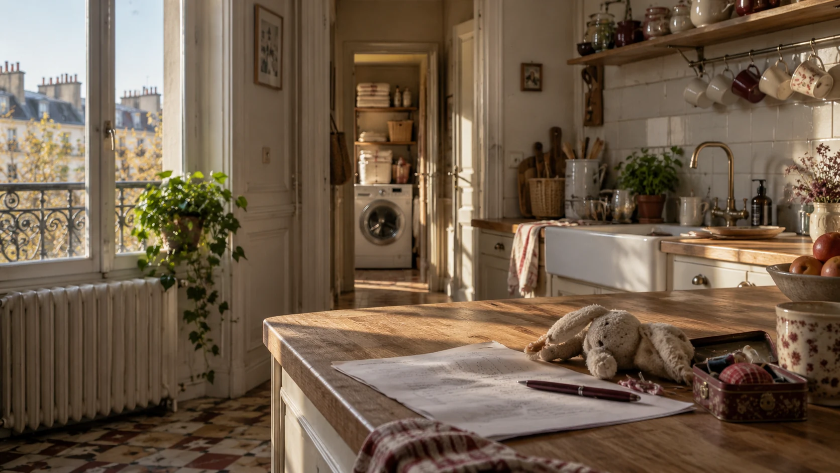 Évocation visuelle du lieu d’ouverture du roman