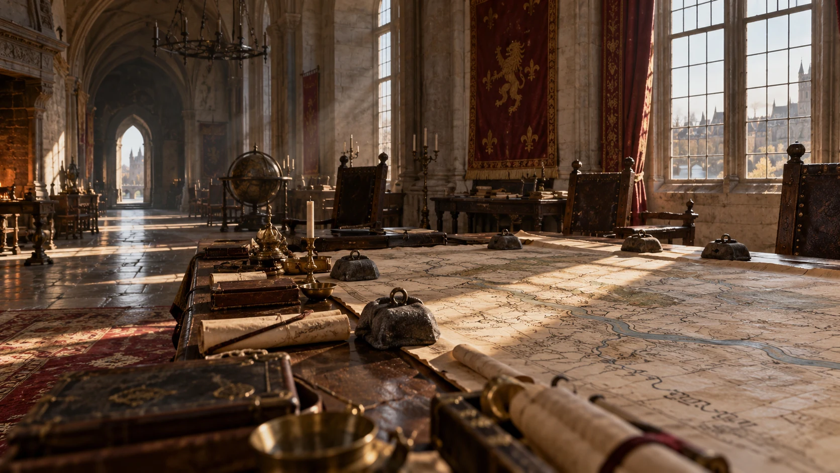 Évocation visuelle du lieu d’ouverture du roman